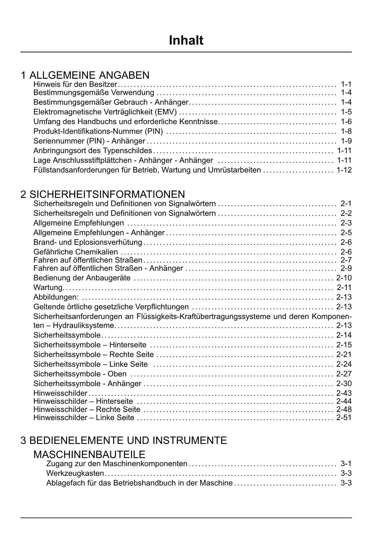 New Holland 760CG Schneidwerk Betriebsanleitung