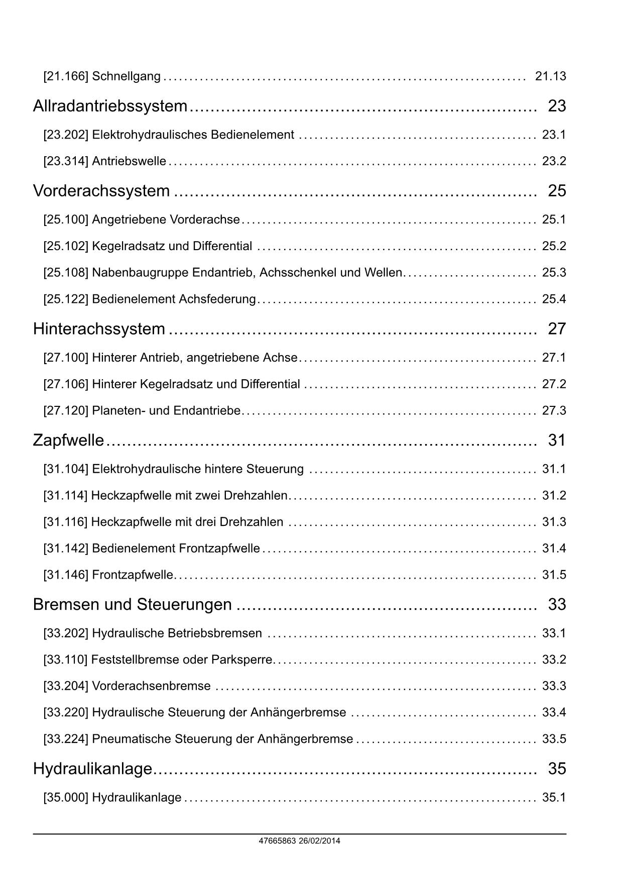 NEW HOLLAND T6.155 T6.160 T6.165 T6.175 TRAKTOR REPARATURHANDBUCH