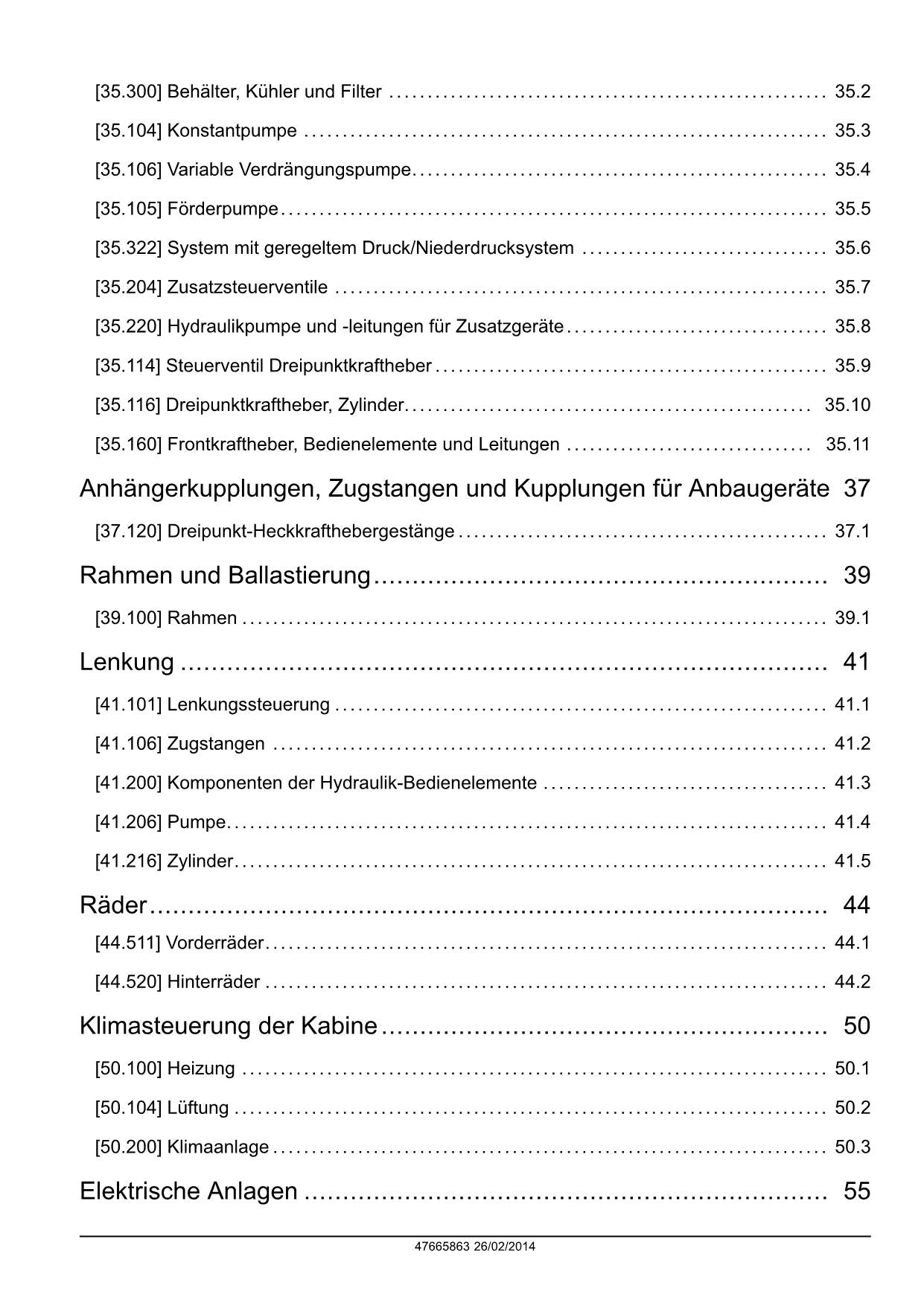 NEW HOLLAND T6.155 T6.160 T6.165 T6.175 TRAKTOR REPARATURHANDBUCH