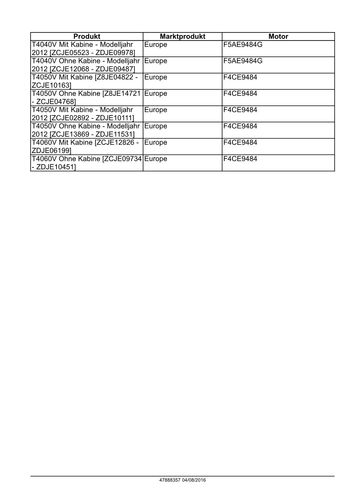 NEW HOLLAND T4040V T4050N T4050V T4060N T4060V TRAKTOR REPARATURHANDBUCH #1