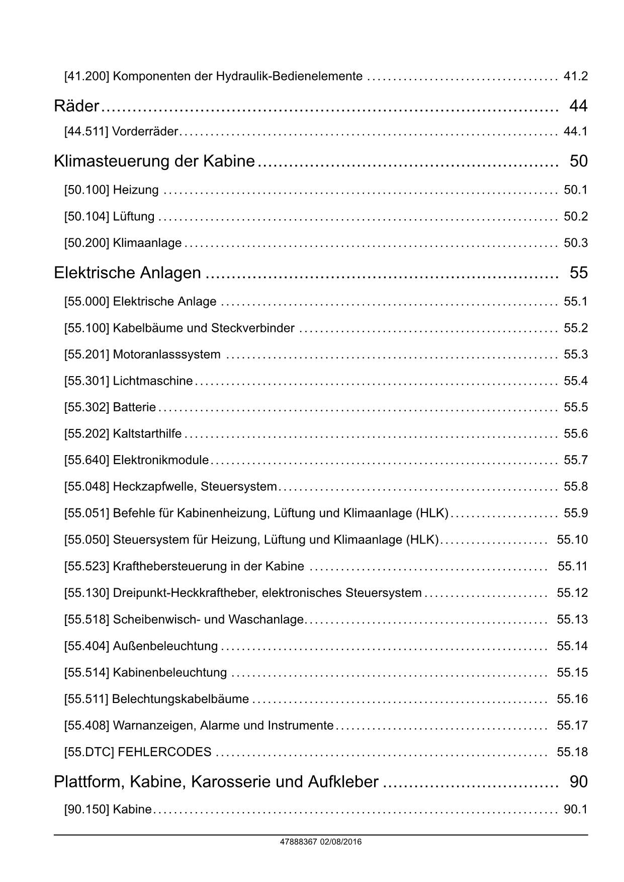 NEW HOLLAND T4.85F T4.85LP T4.95F T4.95LP TRAKTOR REPARATURHANDBUCH