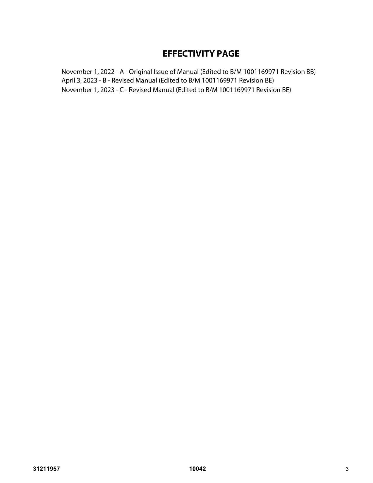 SKYTRAK 10042  Telehandler  Parts Catalog Manual