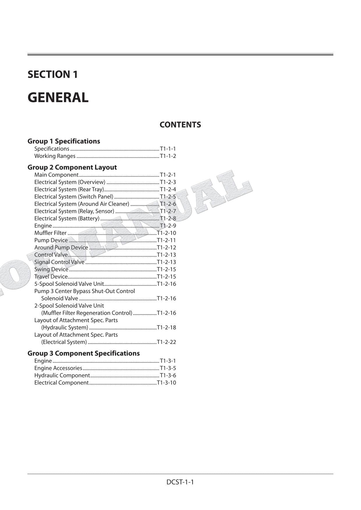 HITACHI ZH210-5B ZH210LC-5B Hybrid Excavator Service Manual Operational