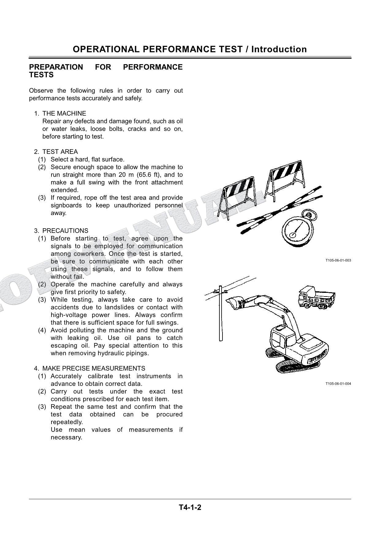 HITACHI EX300-5 EX300LC-5 EX330LC-5 Excavator Service manual Troubleshooting