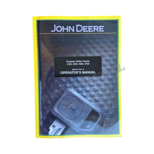 JOHN DEERE 4320 4520 4720 4120 TRAKTOR-BETRIEBSHANDBUCH