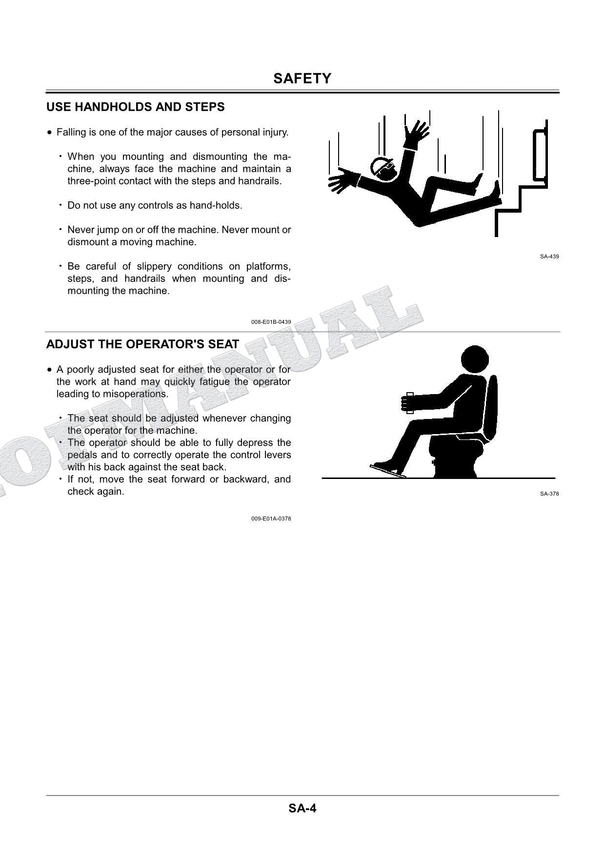 HITACHI EX200-5 EX200LC-5 EX220-5 EX220LC-5 EXCAVATOR Workshop Service manual