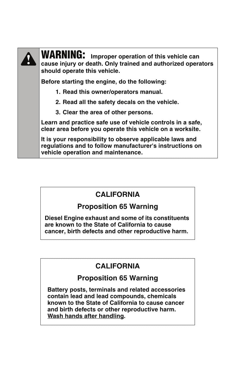 SKYTRAK 8042 Telehandler Maintenance Operation Operators Manual 8990392