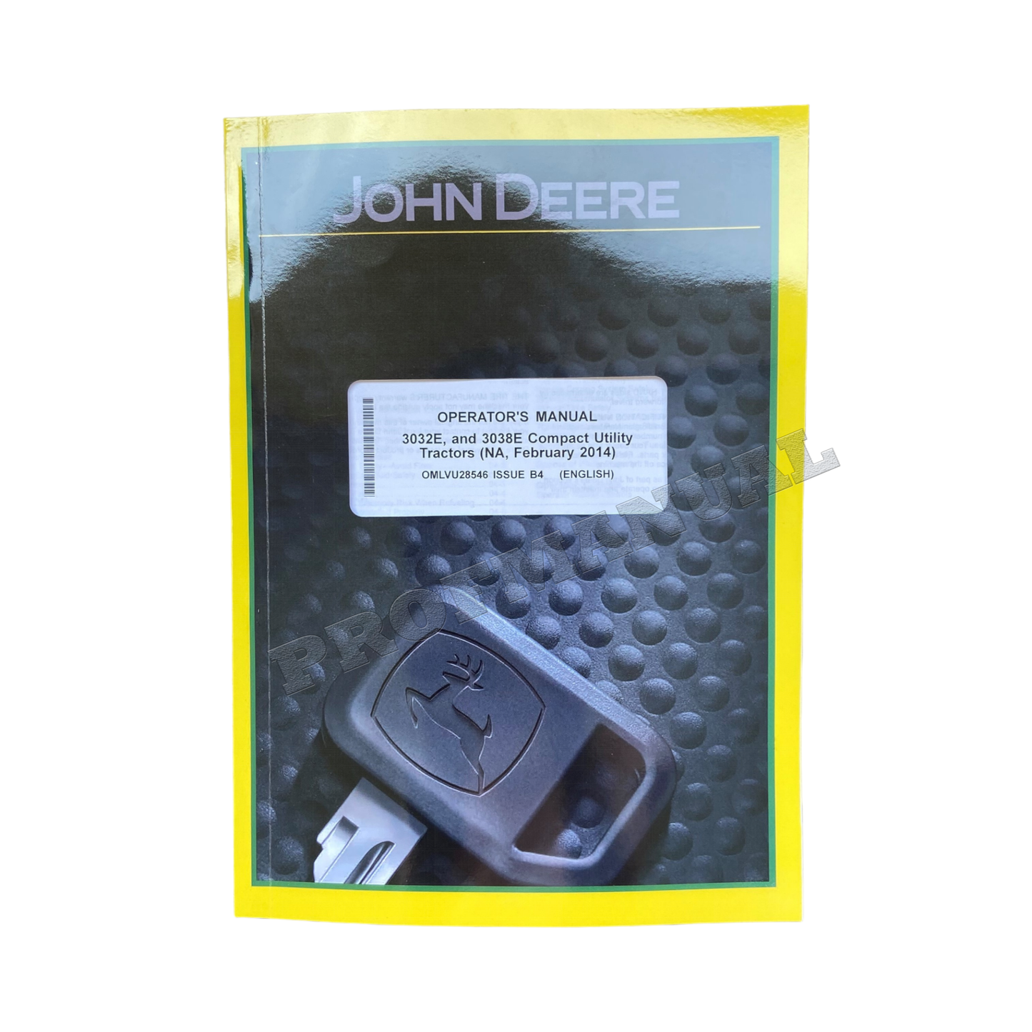 JOHN DEERE 3032E 3038E TRAKTOR-BETRIEBSHANDBUCH + !BONUS! OMLVU28546