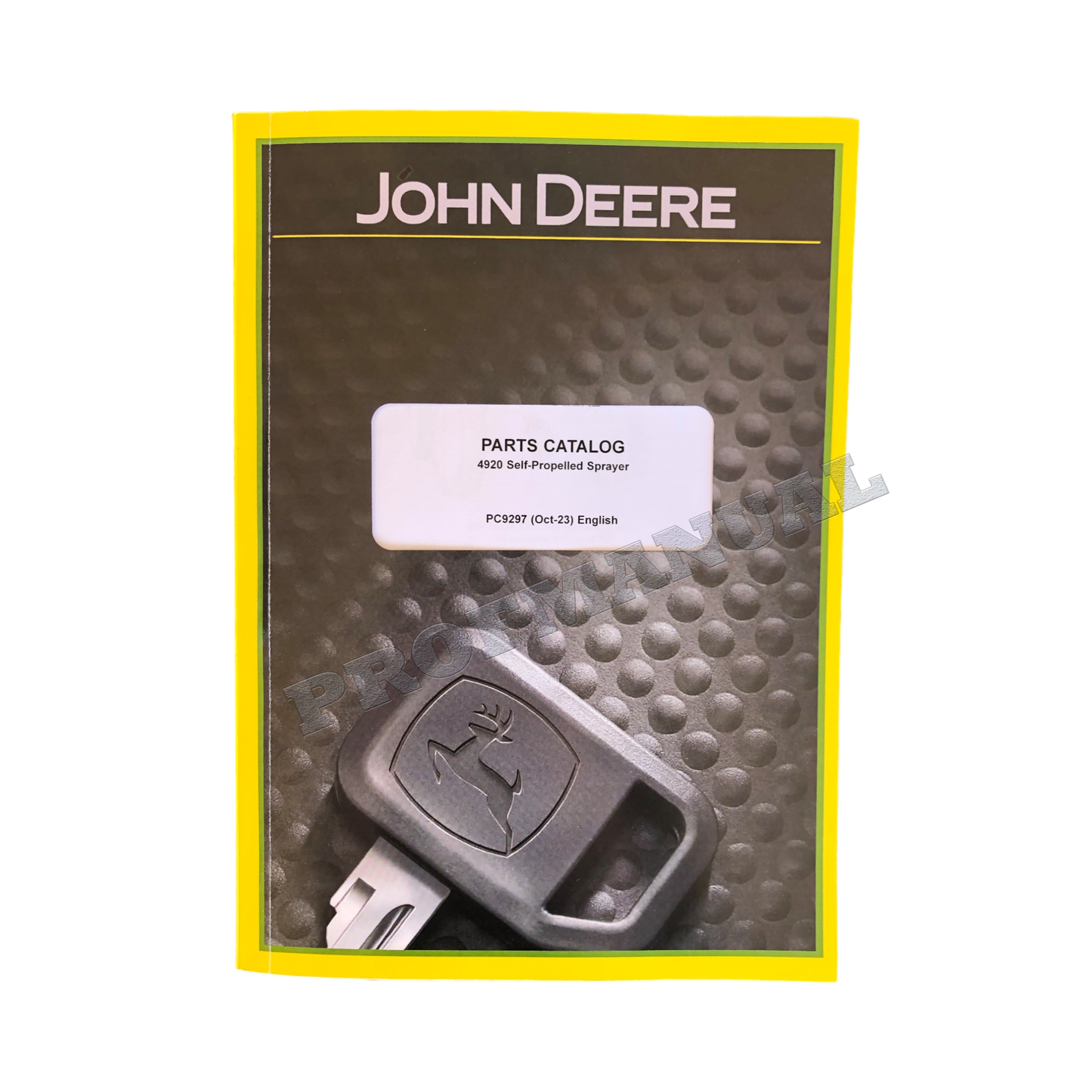 CATALOGUE DE PIÈCES DÉTACHÉES DU PULVÉRISATEUR AUTOMOTEUR JOHN DEERE 4920 + !BONUS!