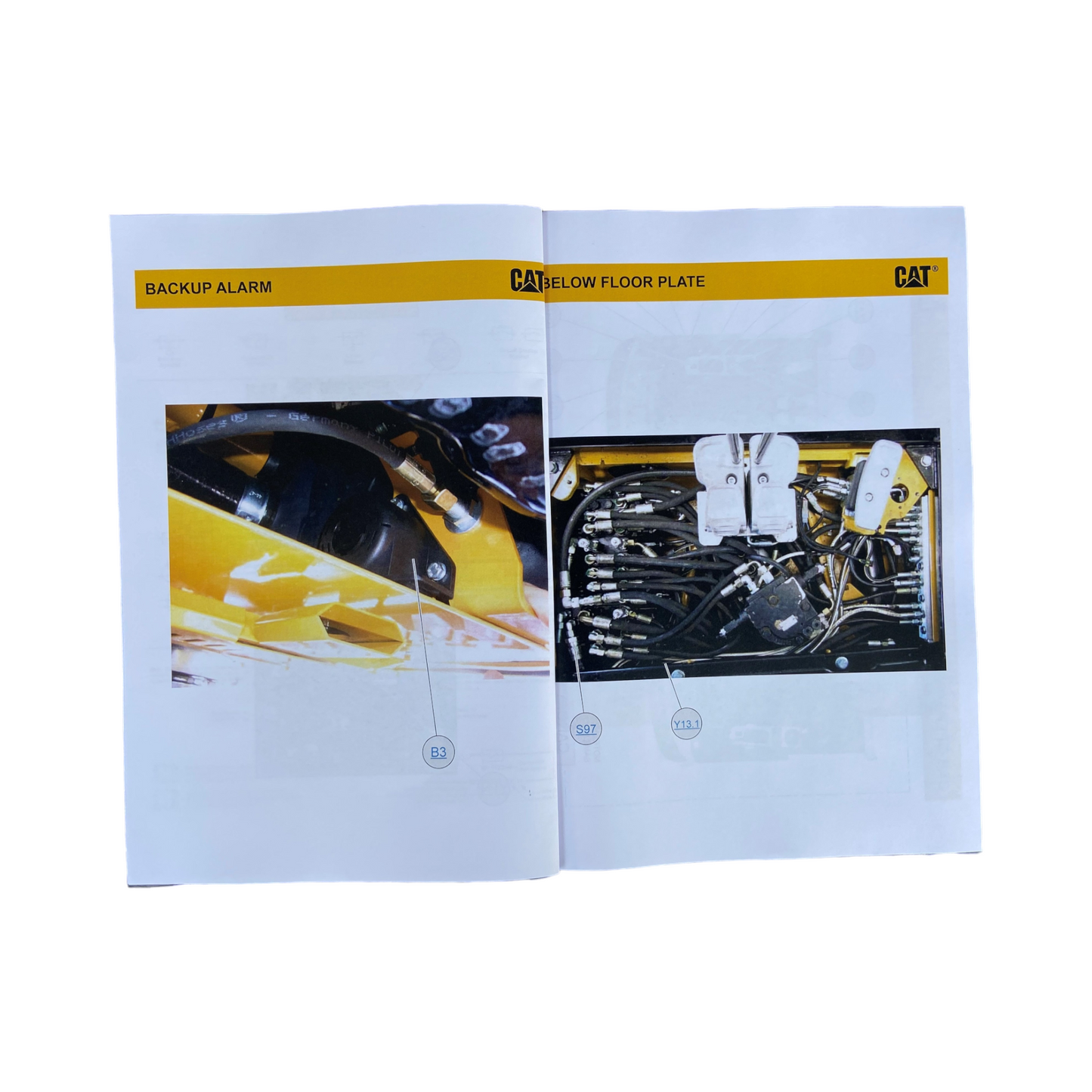 Caterpillar 303.5D 303.5E 304C 304D 304E 305C Klimaanlagen-Schaltplan Wartungshandbuch