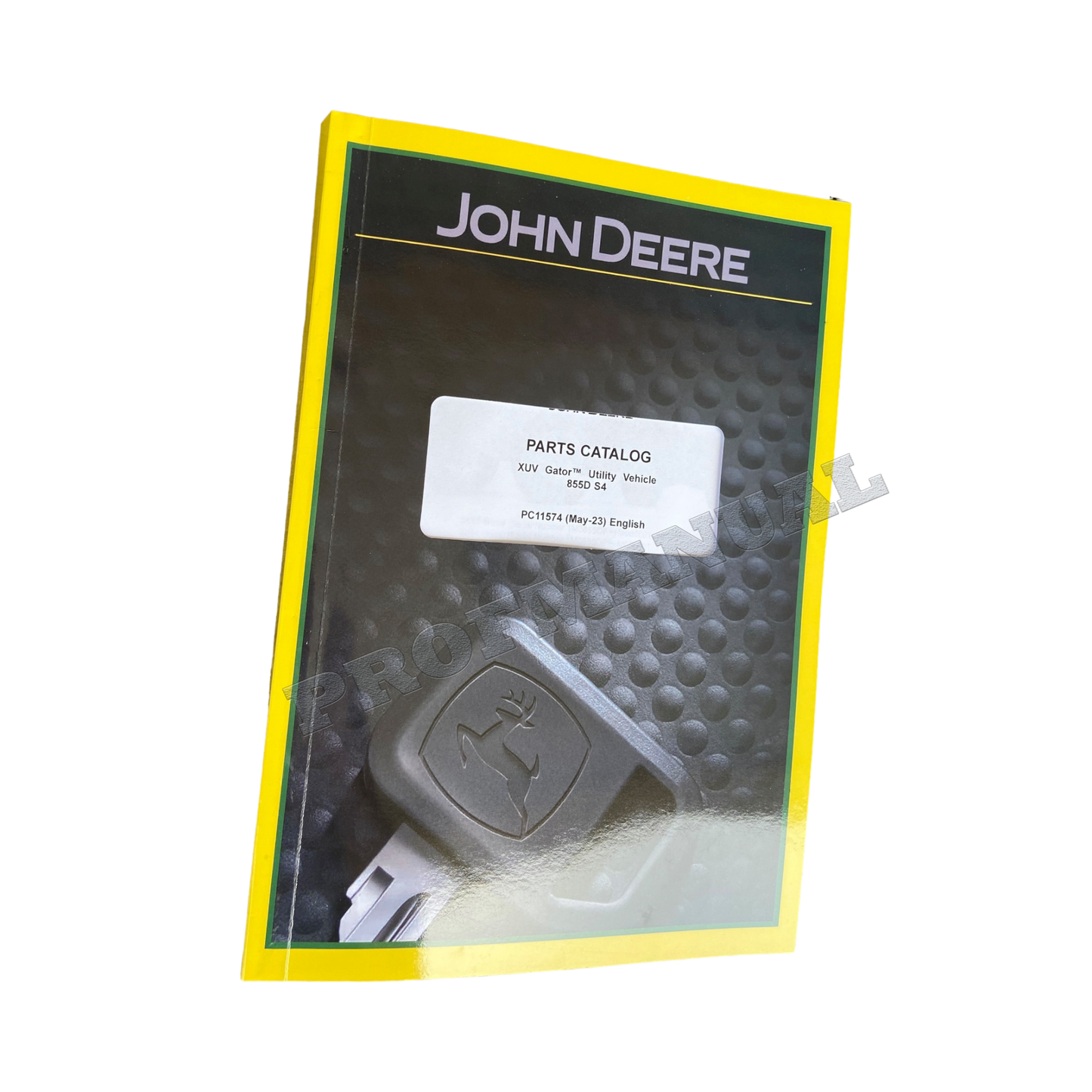 JOHN DEERE XUV-855D S4 GATOR UTILITY VEHICLE PARTS CATALOG MANUAL