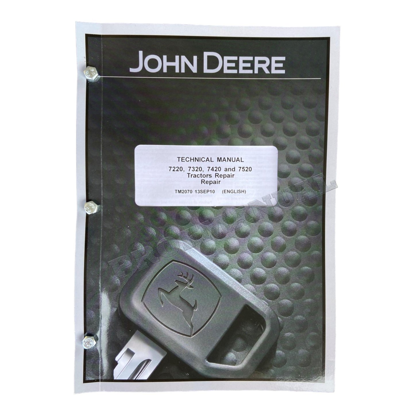 JOHN DEERE 7220 7320 7520 7420 TRACTOR SERVICE MANUAL + !BONUS!