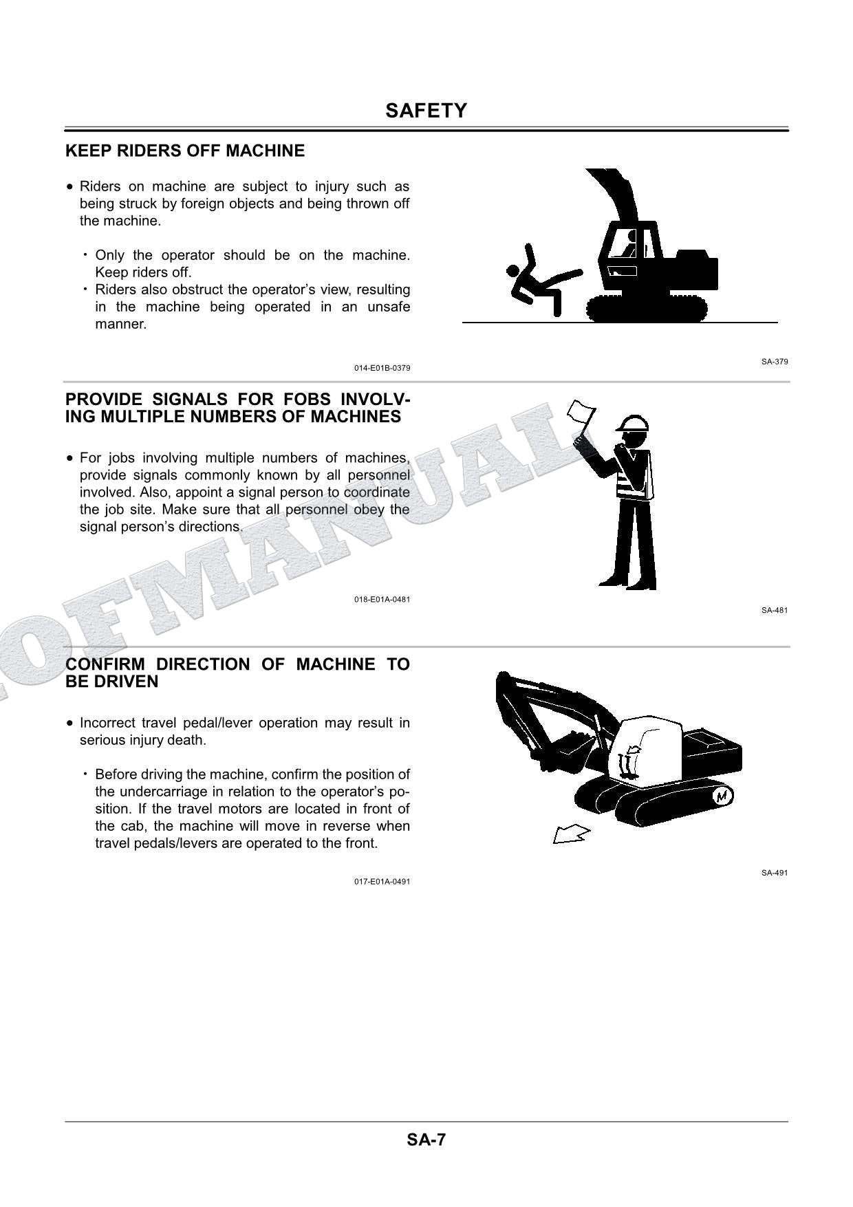 HITACHI EX200-5 EX200LC-5 EX220-5 EX220LC-5 EXCAVATOR Workshop Service manual