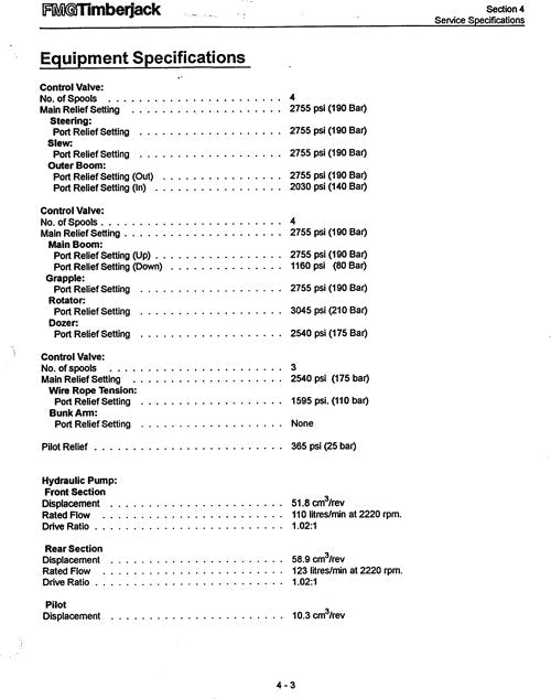 JOHN DEERE 933C CLAMBUNK SERVICE-REPARATURHANDBUCH