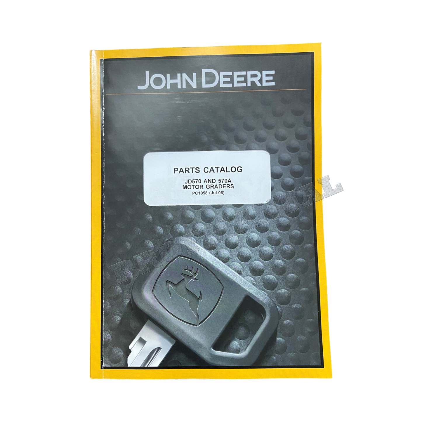 JOHN DEERE 570 570A MOTOR GRADER PARTS CATALOG MANUAL