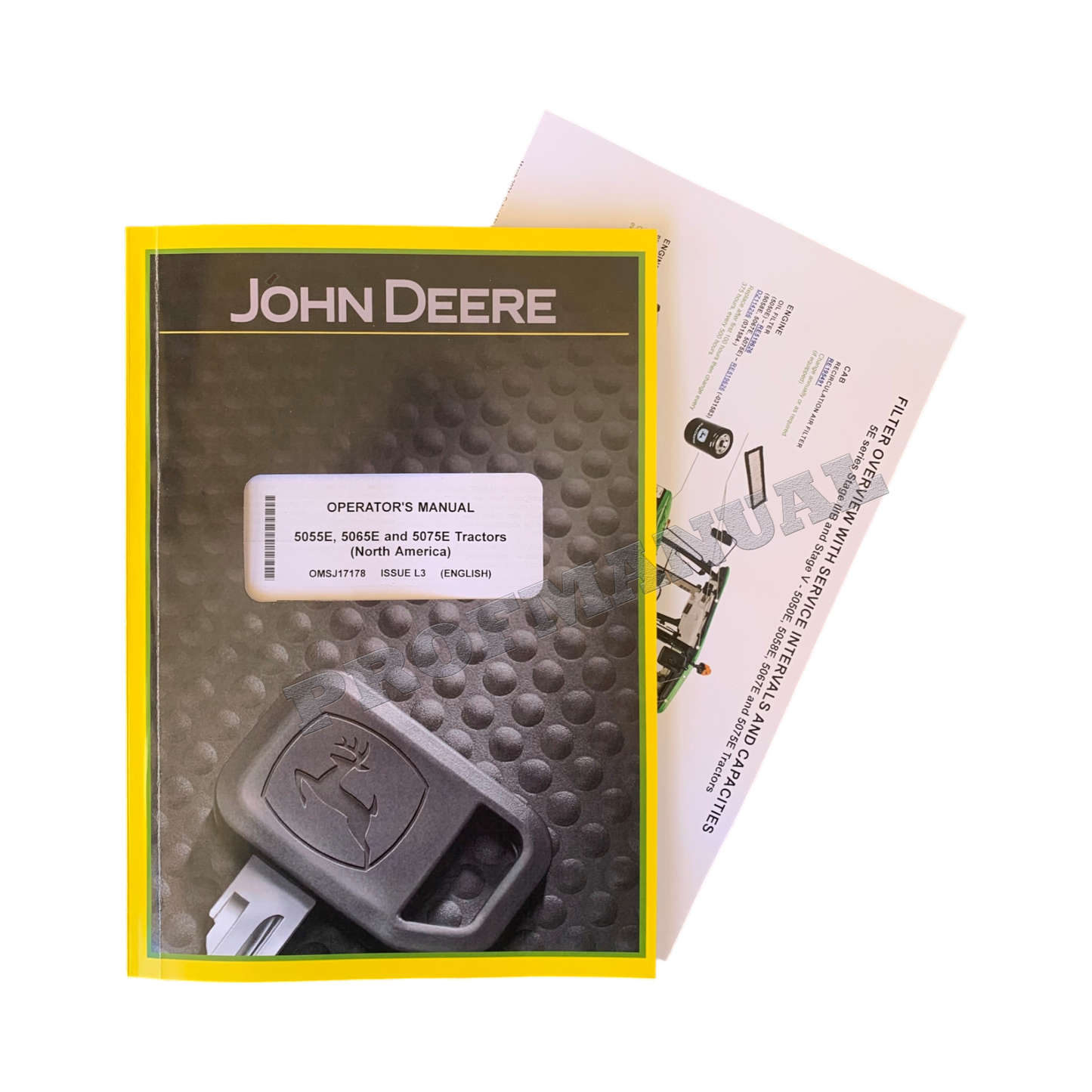 JOHN DEERE 5065E 5055E 5075E TRACTOR OPERATORS MANUAL + !BONUS!