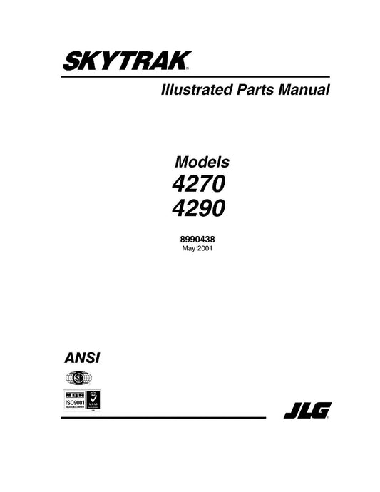 SKYTRAK 4270 4290 Telehandler Parts Catalog Manual