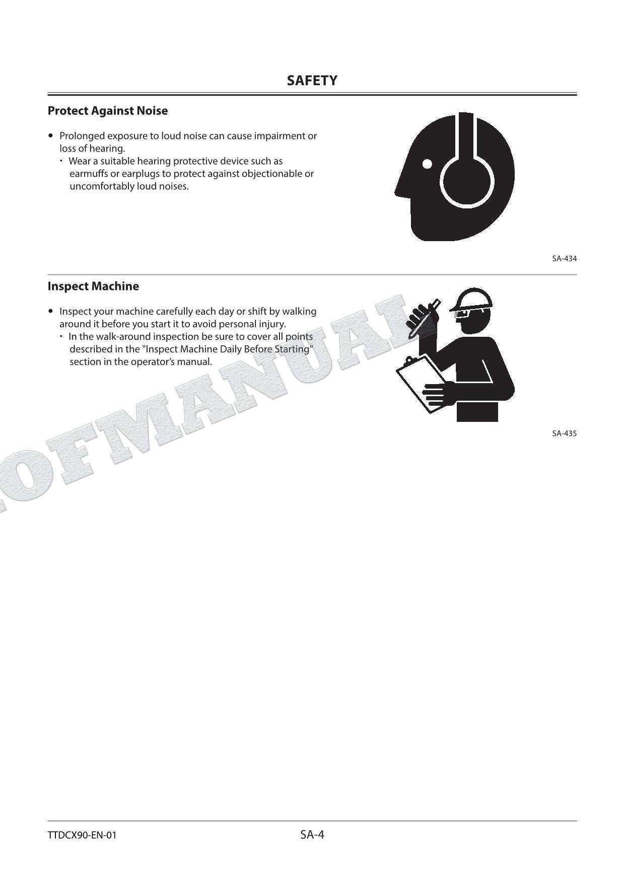 HITACHI ZX200-5A ZX200LC-5A ZX210H-5A Excavator Service Manual Troubleshooting