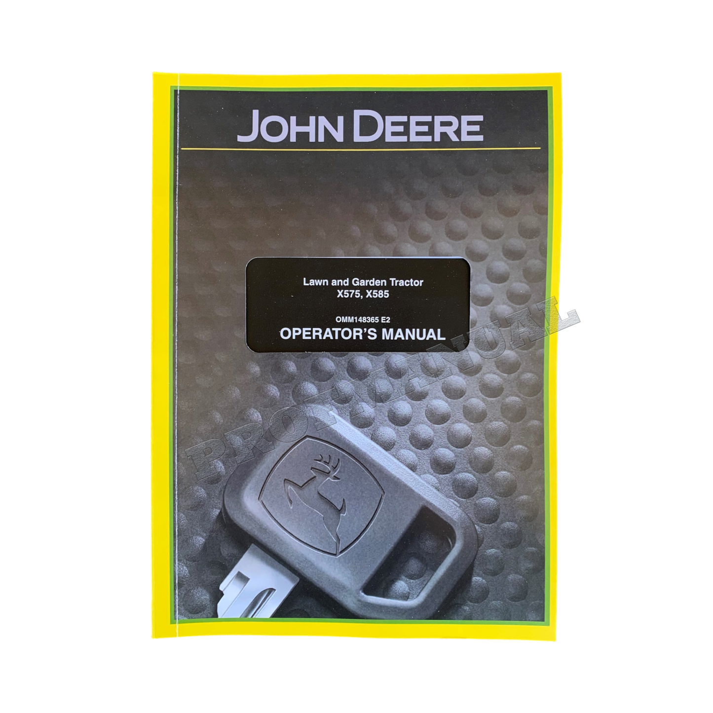 JOHN DEERE X575 X585 TRAKTOR-BETRIEBSHANDBUCH #1