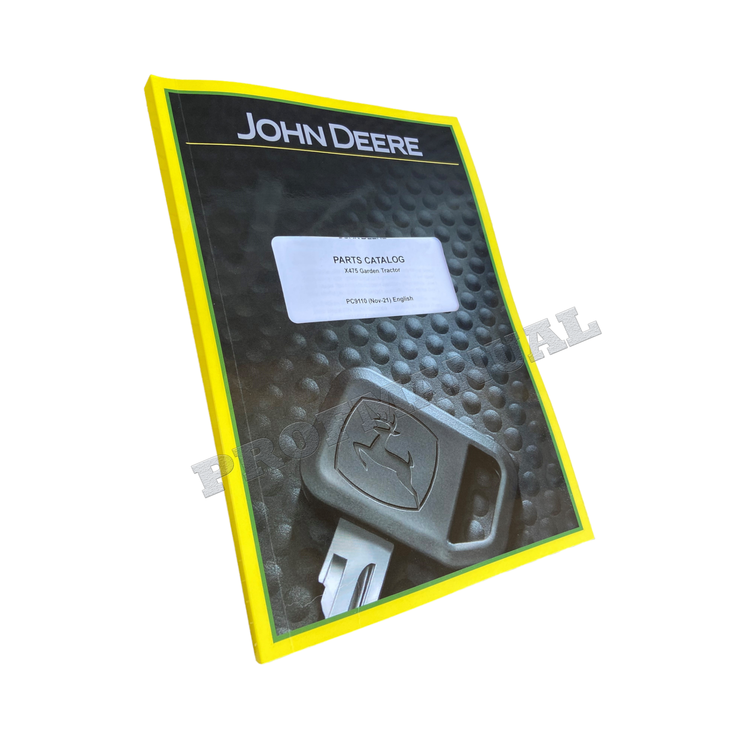 JOHN DEERE X475 TRACTOR PARTS CATALOG MANUAL