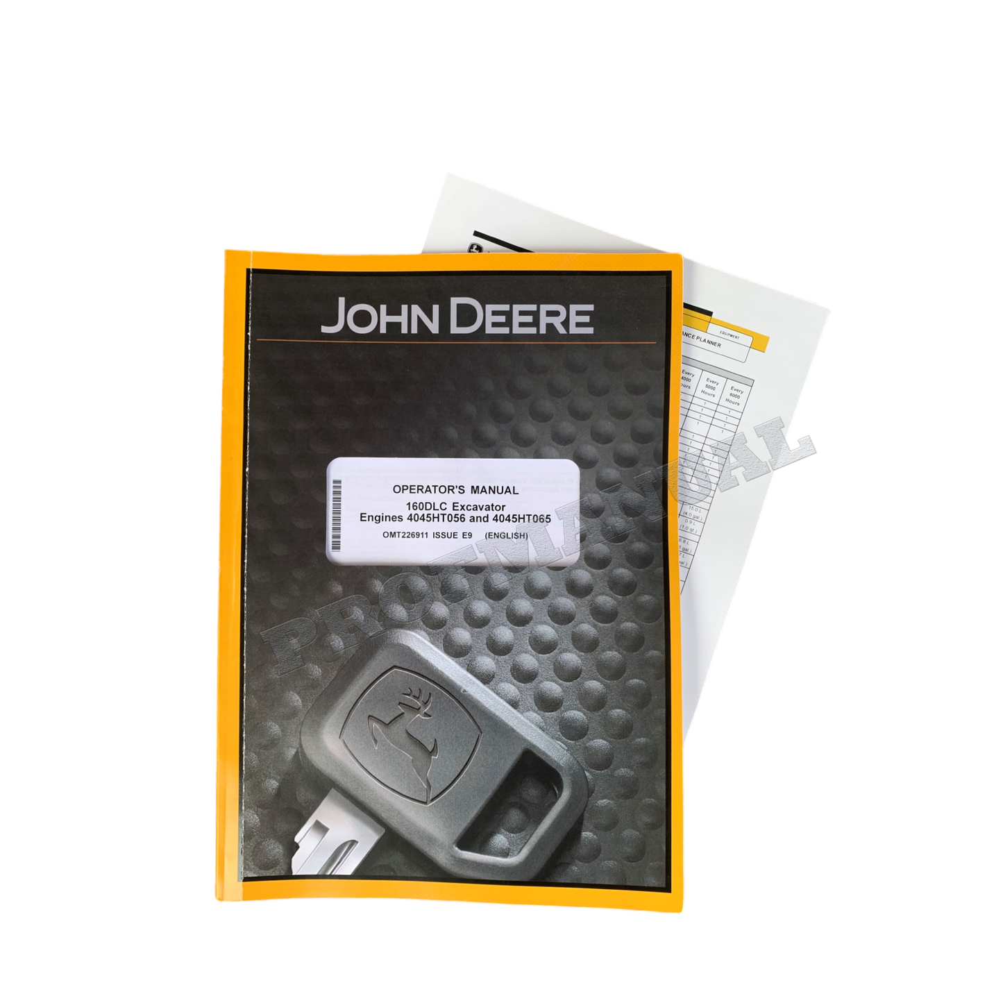 JOHN DEERE 160DLC EXCAVATOR OPERATORS MANUAL + !BONUS!