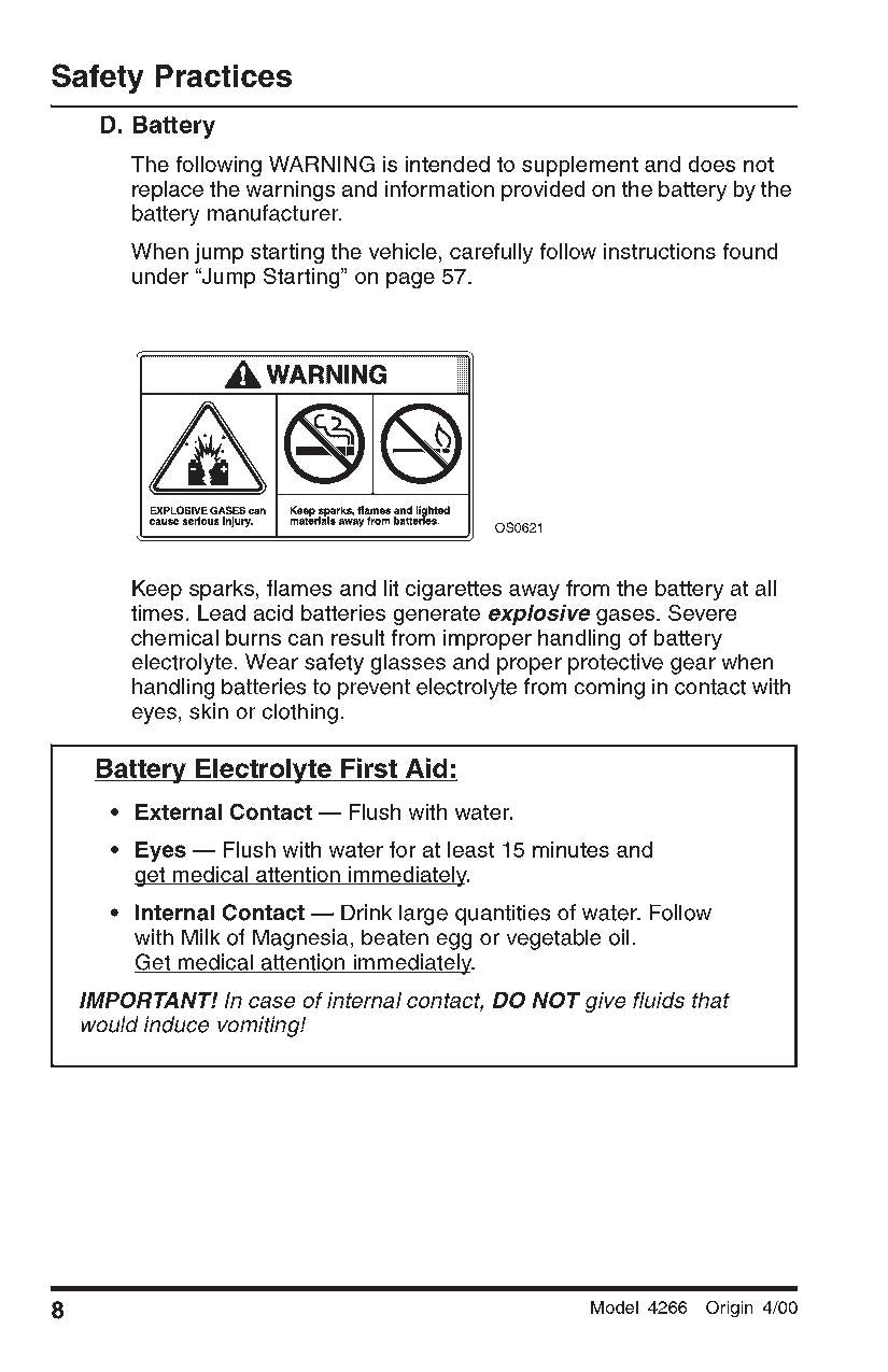 SKYTRAK 4266 Telehandler Maintenance Operation Operators Manual