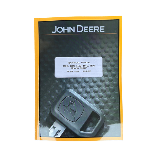 JOHN DEERE 450G 455G 550G 555G 650G CRAWLER DOZER REPAIR SERVICE MANUAL