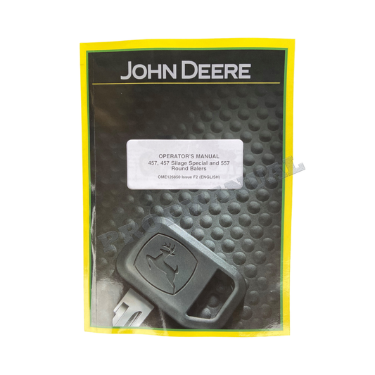 JOHN DEERE 557 457 457S BALLENPRESSE BEDIENUNGSANLEITUNG #1 