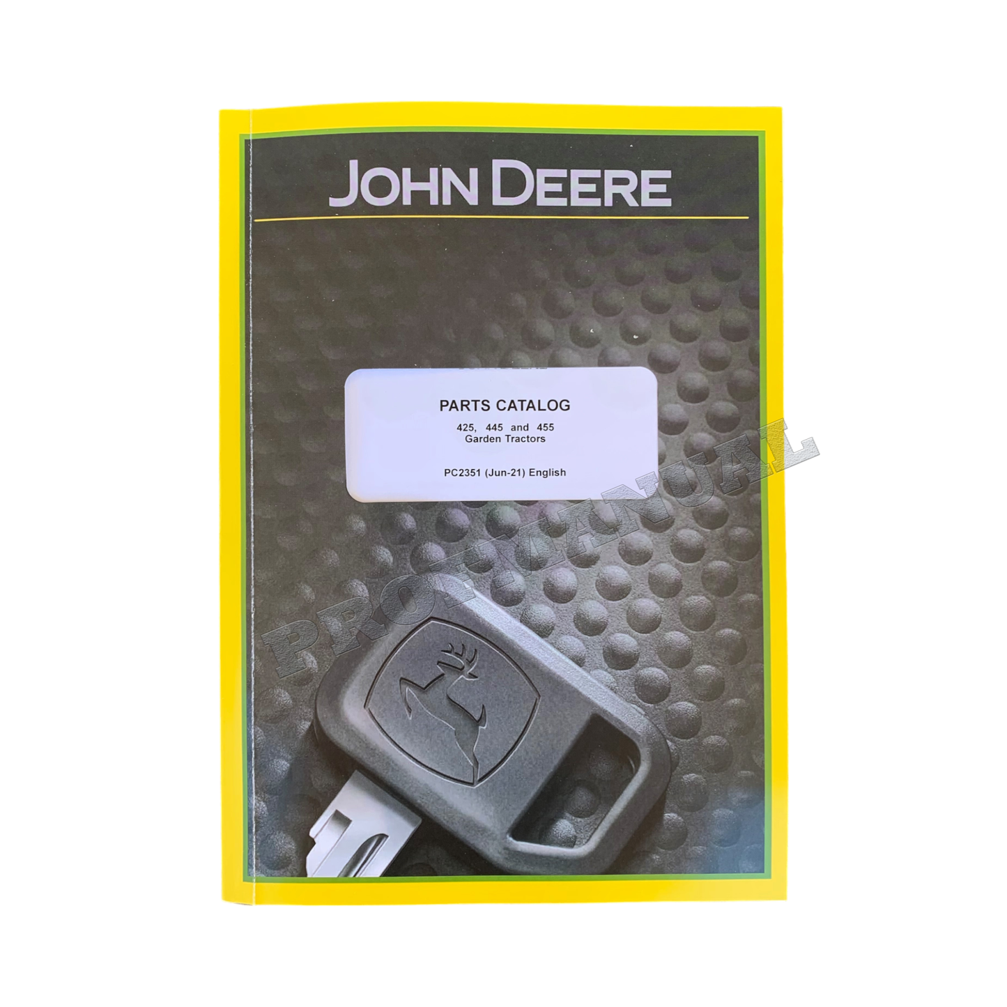 JOHN DEERE 425 445 455 TRACTOR PARTS CATALOG MANUAL