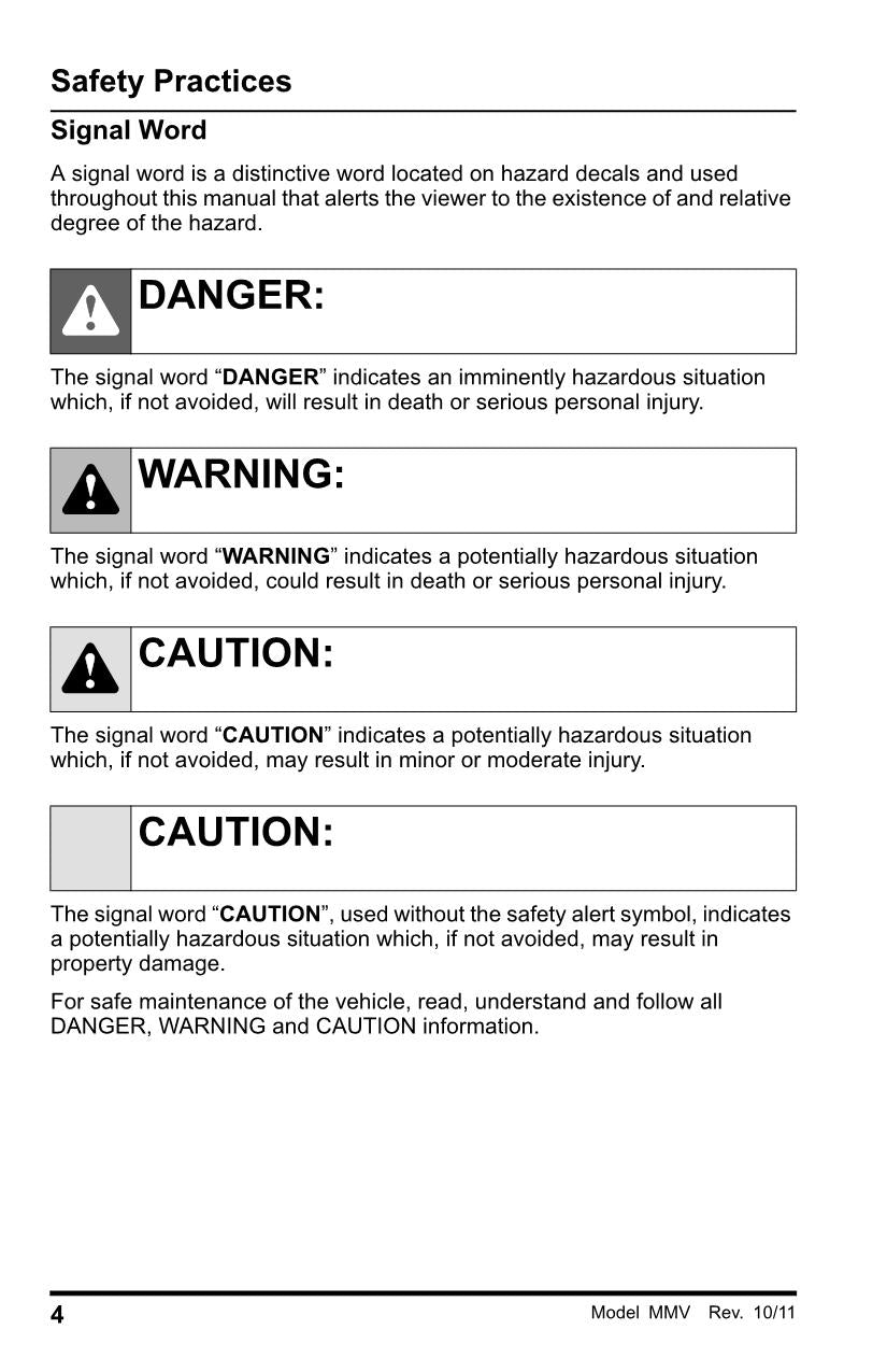 SKYTRAK MMV Telehandler Maintenance Operation Operators Manual 8990504