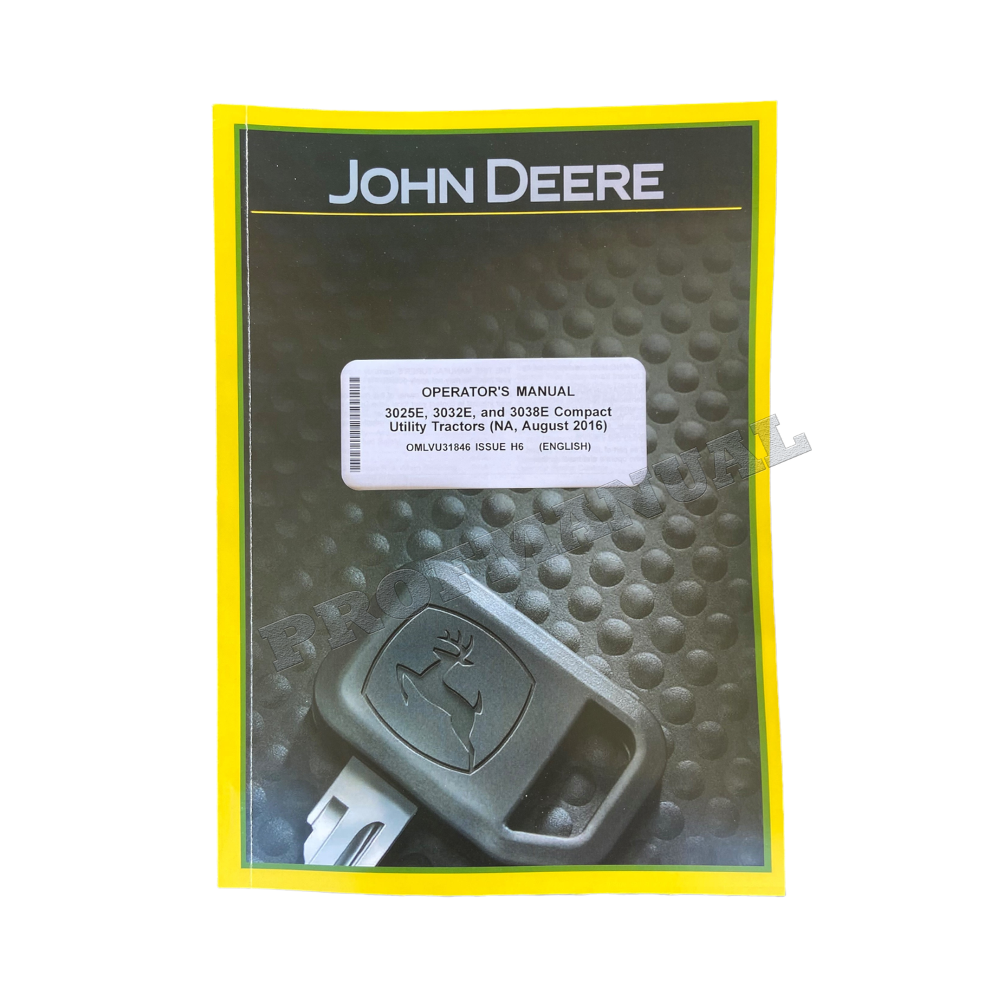 JOHN DEERE 3025E 3032E 3038E TRAKTOR-BETRIEBSHANDBUCH + !BONUS!