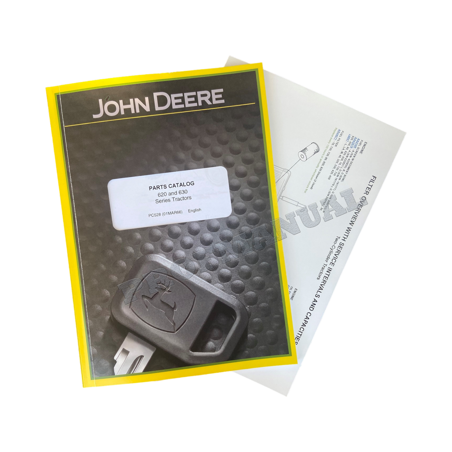 CATALOGUE DE PIÈCES DÉTACHÉES POUR TRACTEUR JOHN DEERE 620 630 + !BONUS!