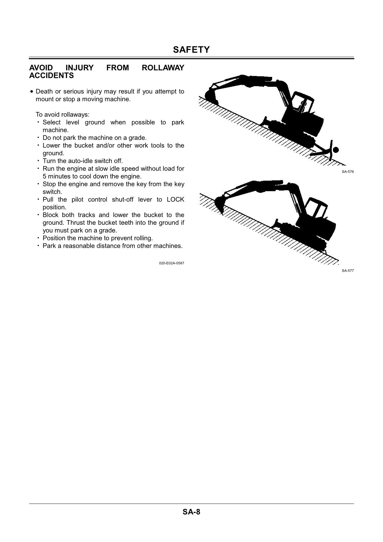 Hitachi EX55UR-3 Excavator Workshop Repair Service manual