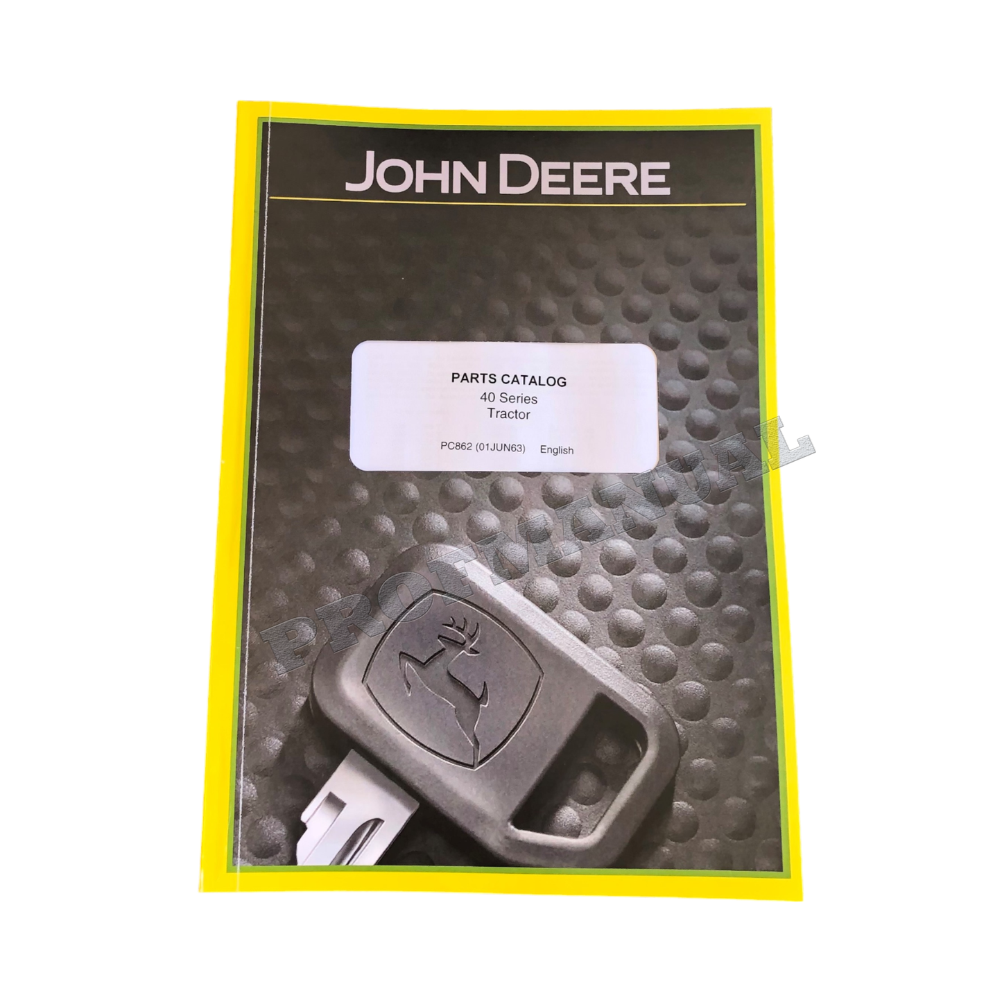 JOHN DEERE 40 TRACTOR PARTS CATALOG MANUAL