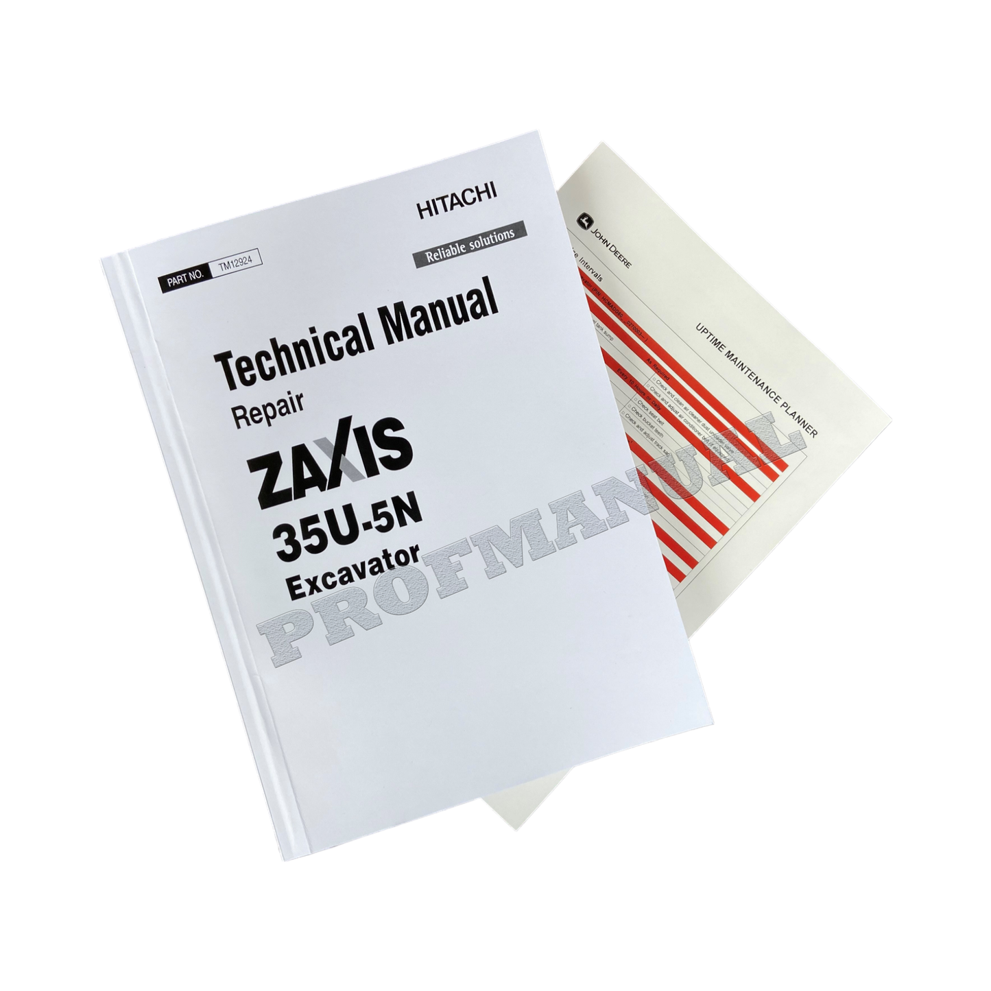 HITACHI ZAXIS 35U-5N EXCAVATOR REPAIR SERVICE MANUAL