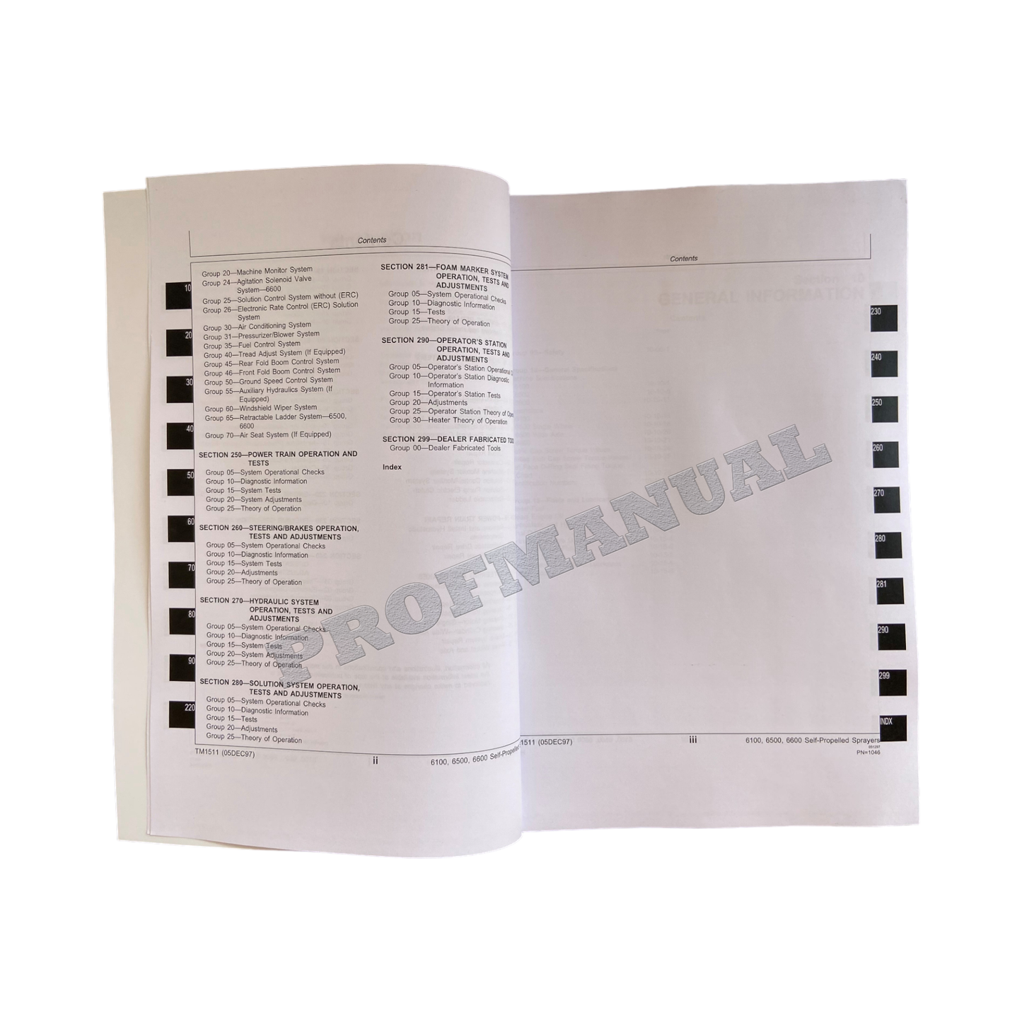 JOHN DEERE 6500 6100 6600 SPRÜHGERÄT SERVICEHANDBUCH