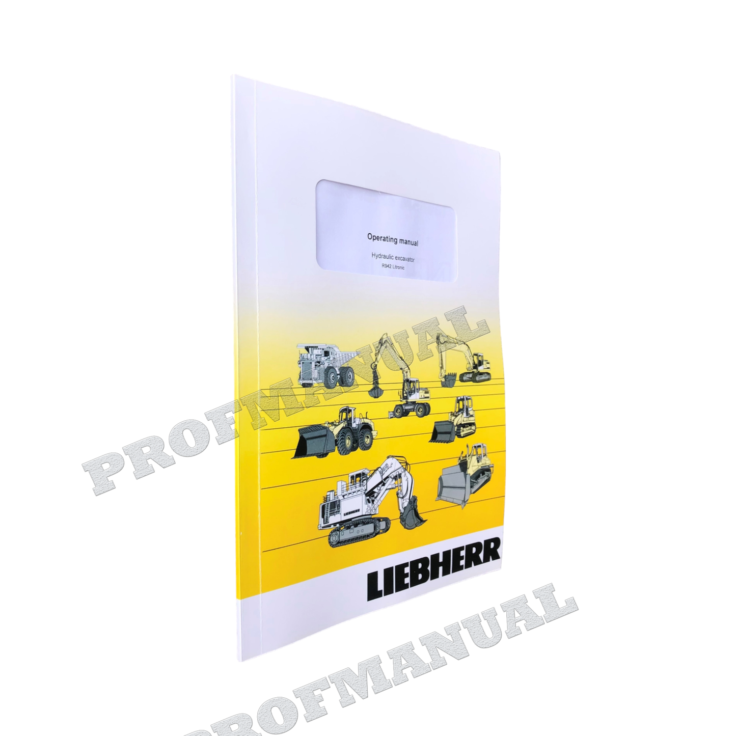 Liebherr R942 Litronic Bagger Bedienungsanleitung Serie .101