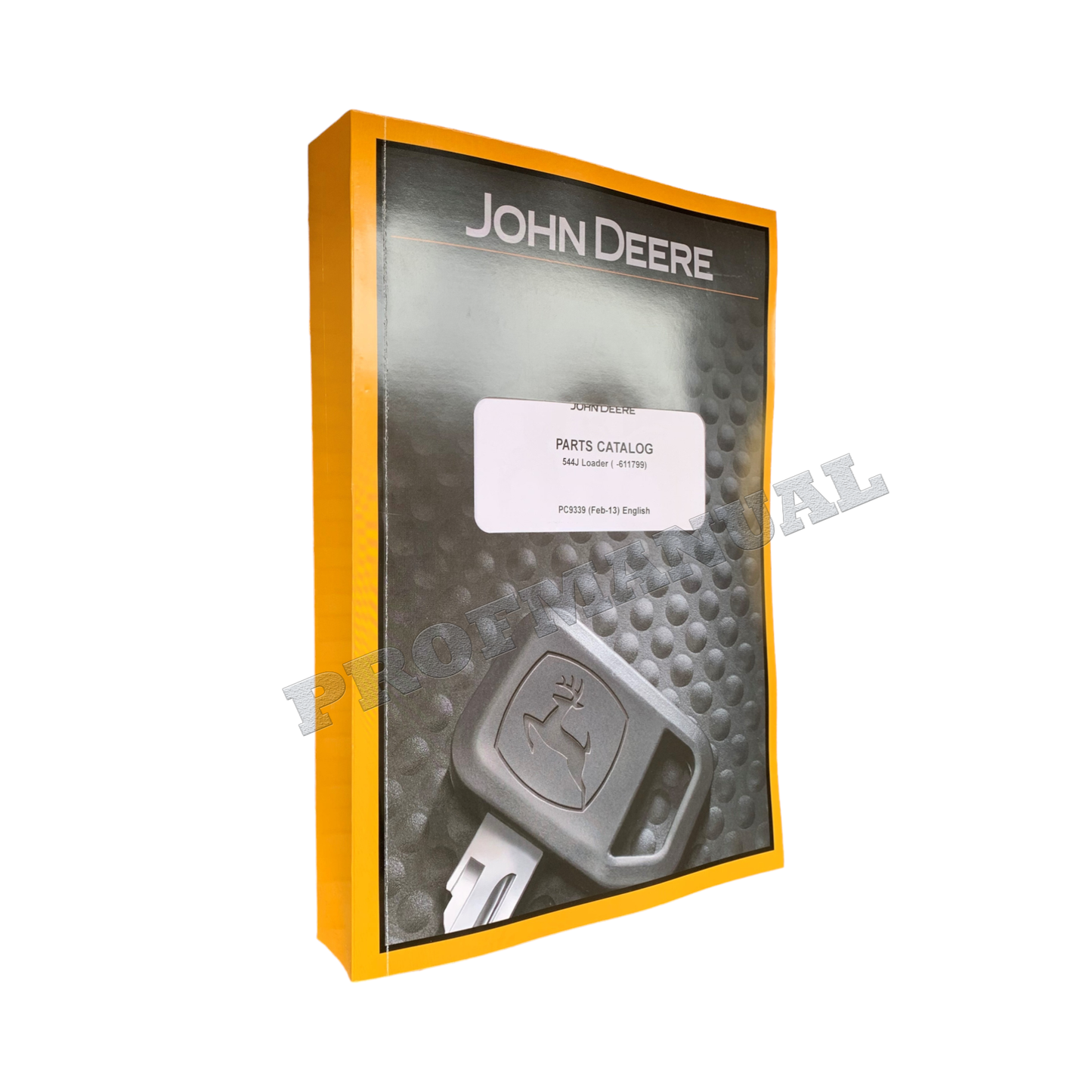 JOHN DEERE 544J LOADER PARTS CATALOG MANUAL SN -611799