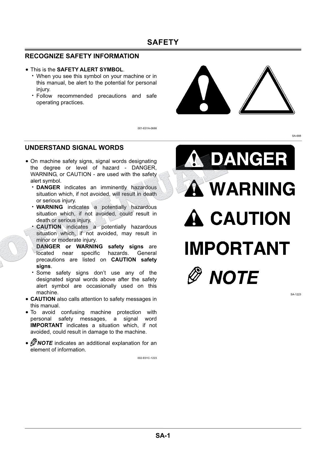 HITACHI ZX270 ZX330 Air Condit Excavator Service manual Troubleshoot