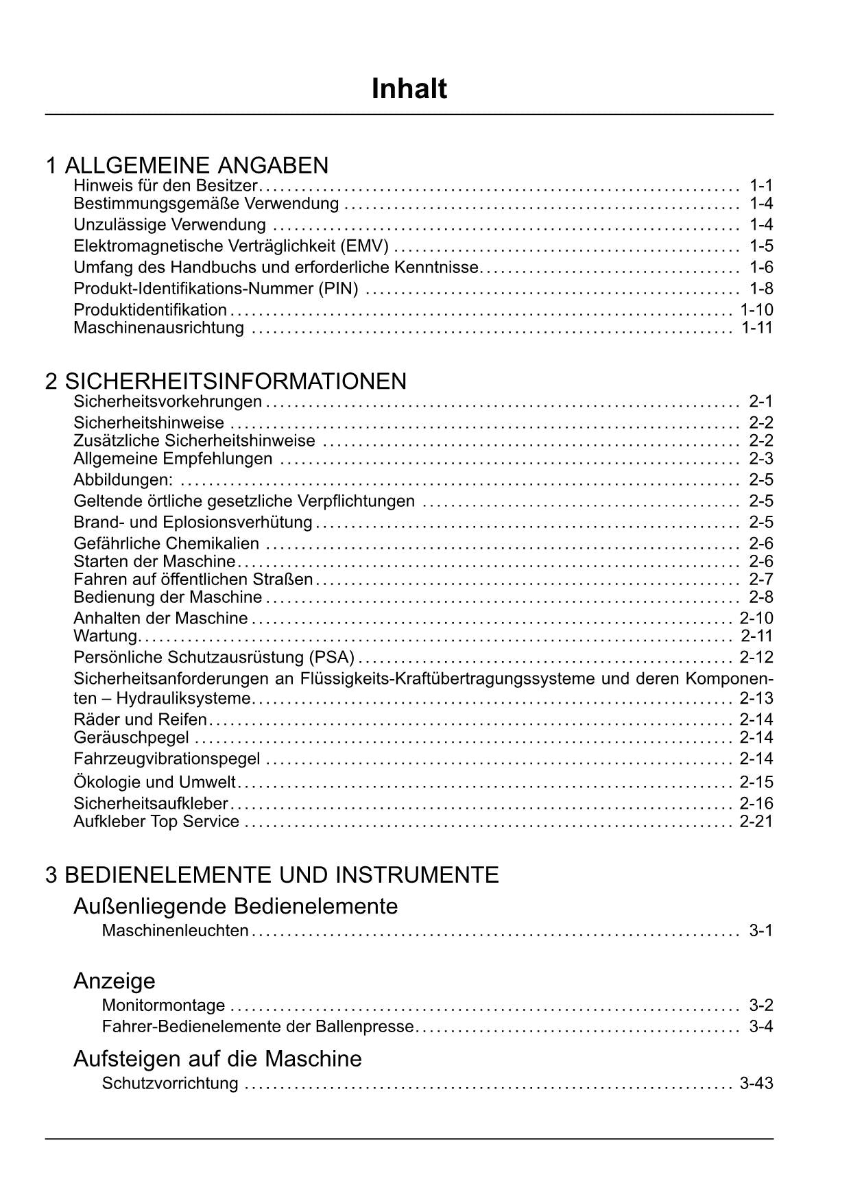 New Holland BR6090 Rundballenpresse Manuel d'instructions