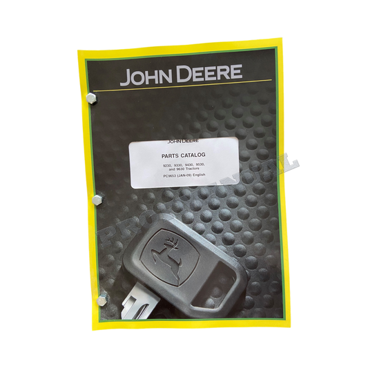 MANUEL DU CATALOGUE DES PIÈCES DE RECHANGE POUR TRACTEUR JOHN DEERE 9230 9330 9430 9530 9630