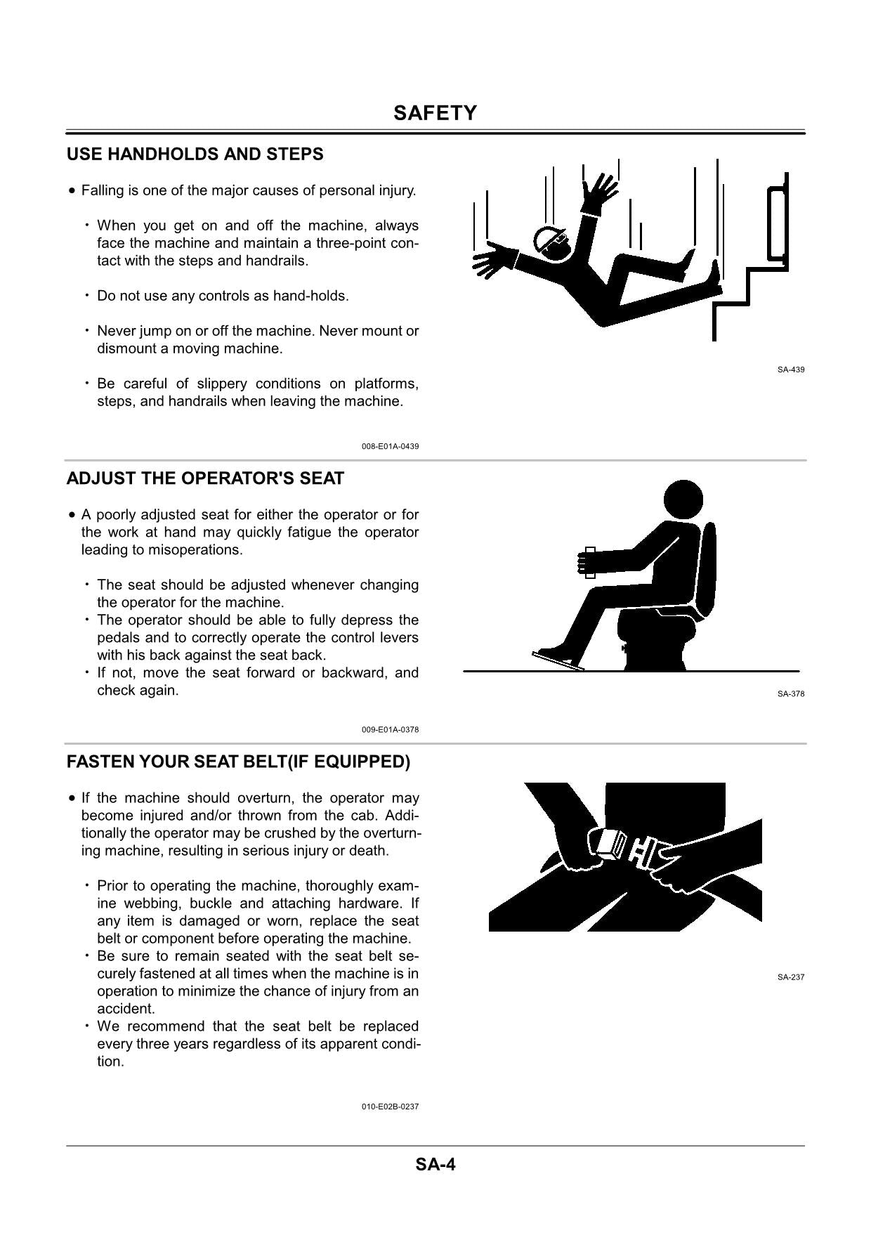 Hitachi EX40U EX50U Excavator Workshop Repair Service manual