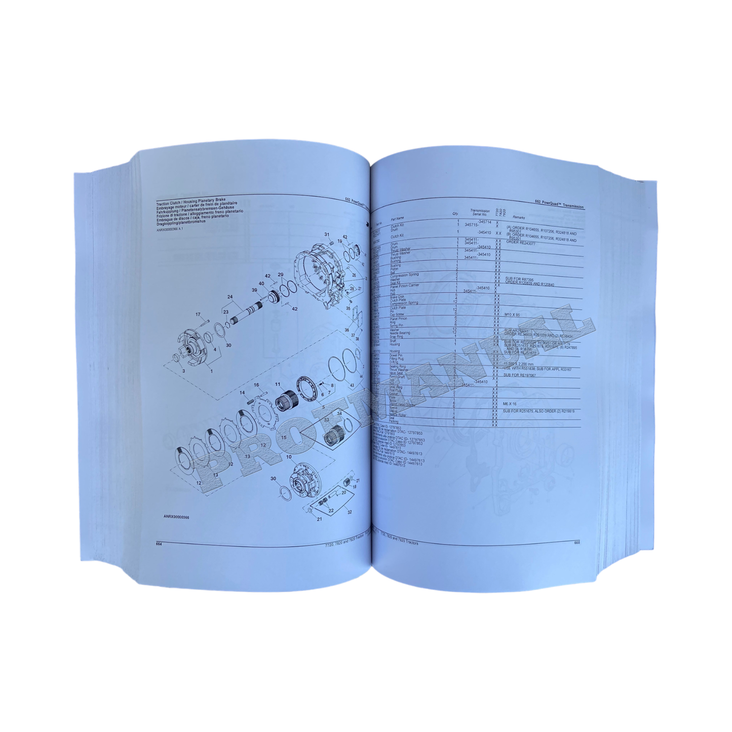 JOHN DEERE X320 TRAKTOR ERSATZTEILKATALOGHANDBUCH 