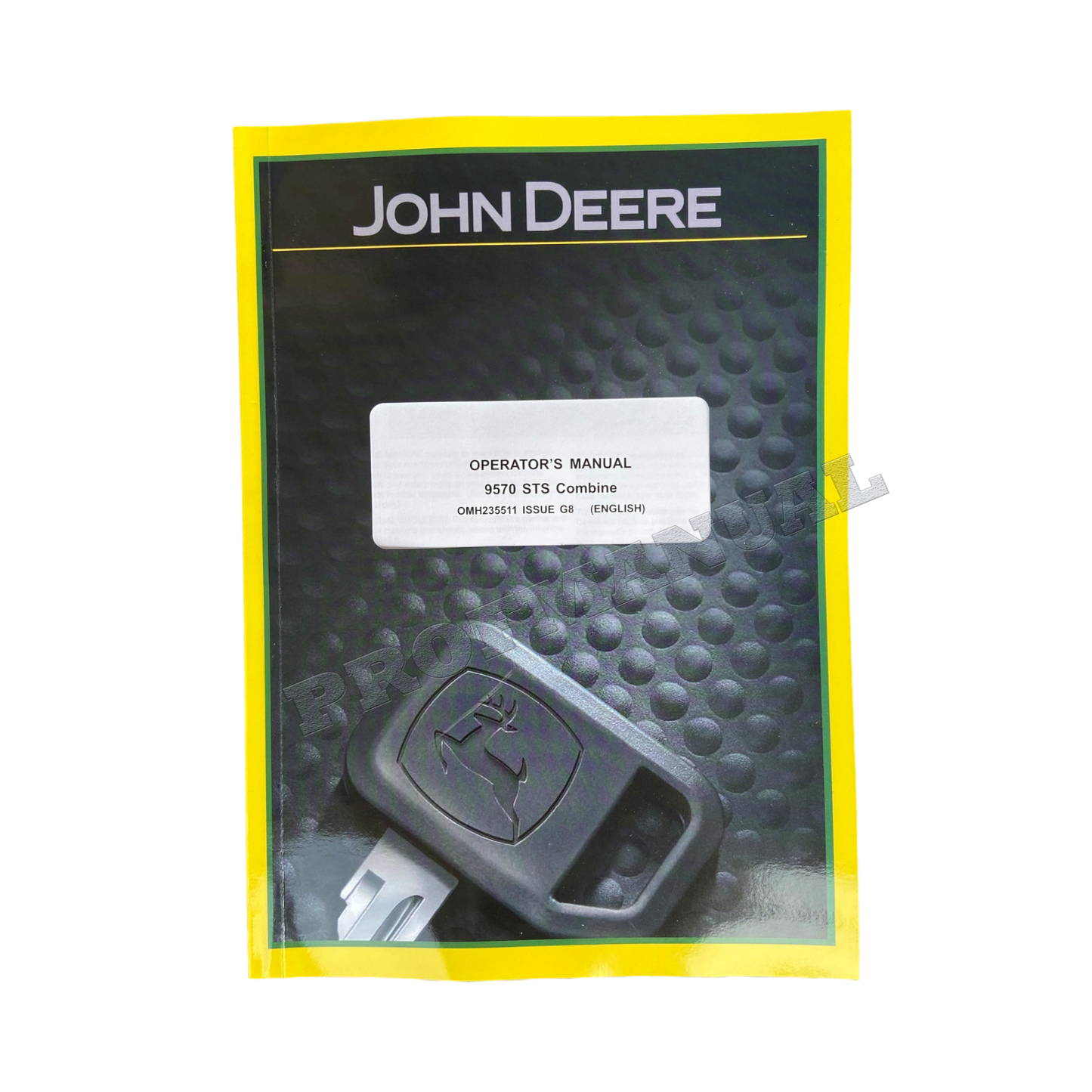 JOHN DEERE 9570 STS COMBINE OPERATORS MANUAL + !BONUS!