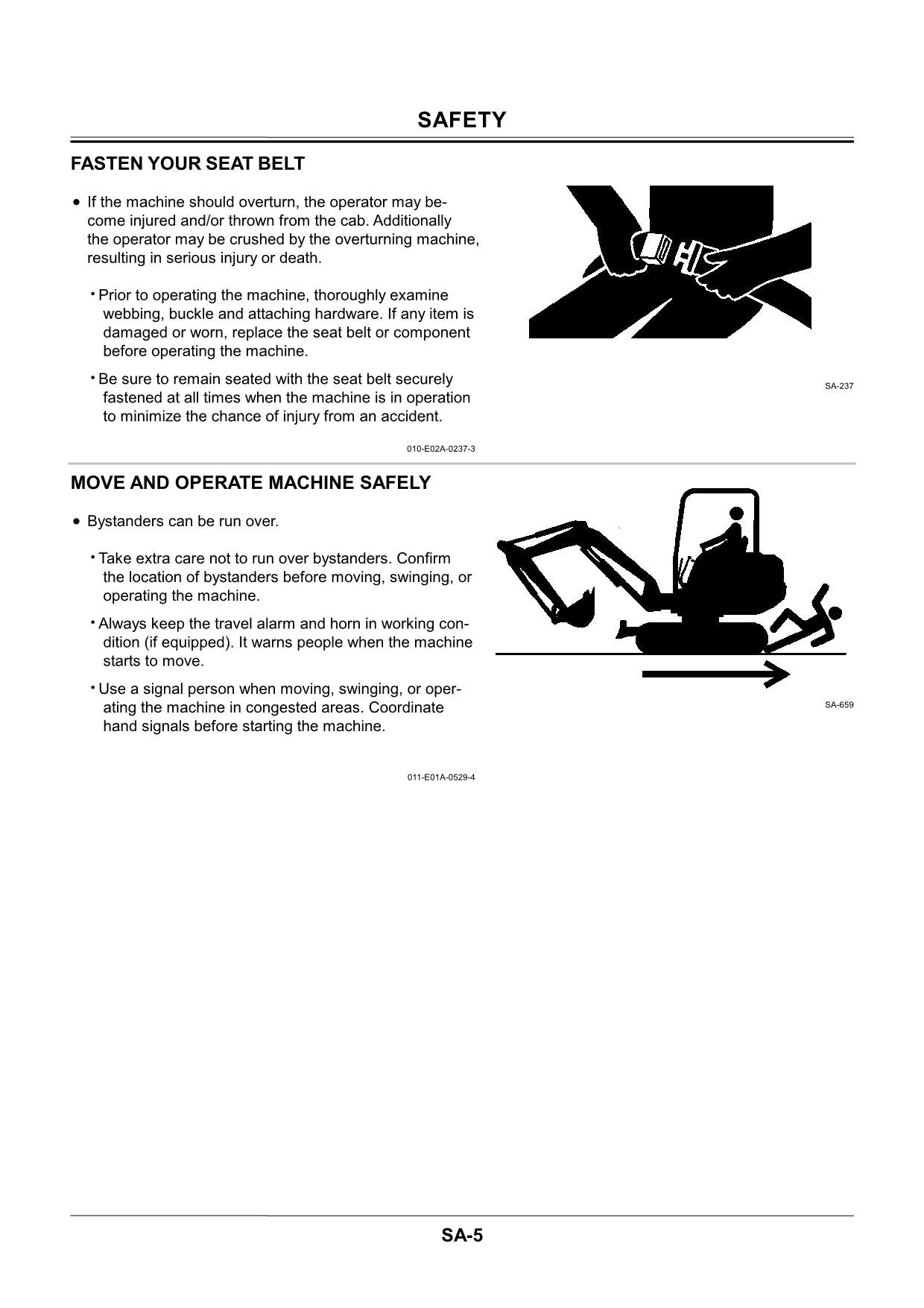 Hitachi ZX16 ZX18 ZX25 Excavator Service Manual with Schemes