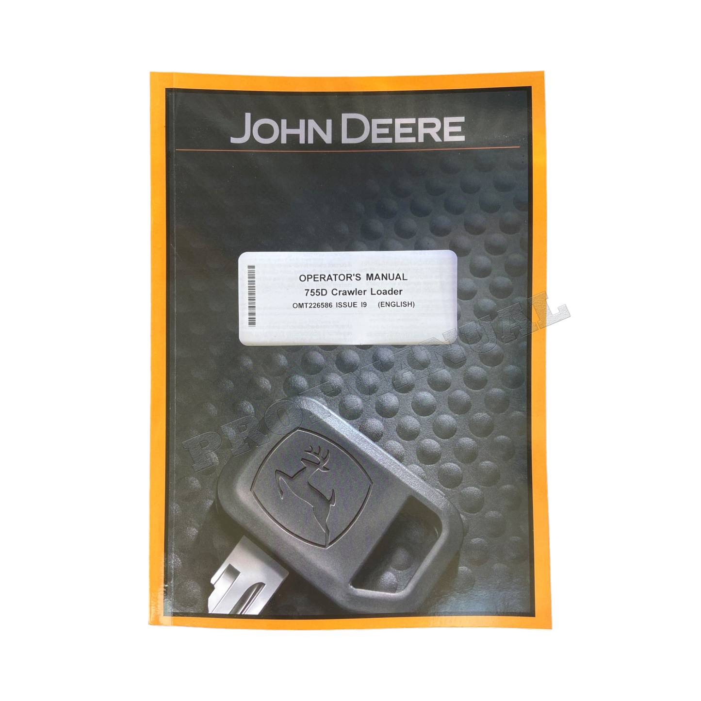 MANUEL D'UTILISATION DE LA CHARGEUSE SUR CHENILLES JONH DEERE 755D + !BONUS! 