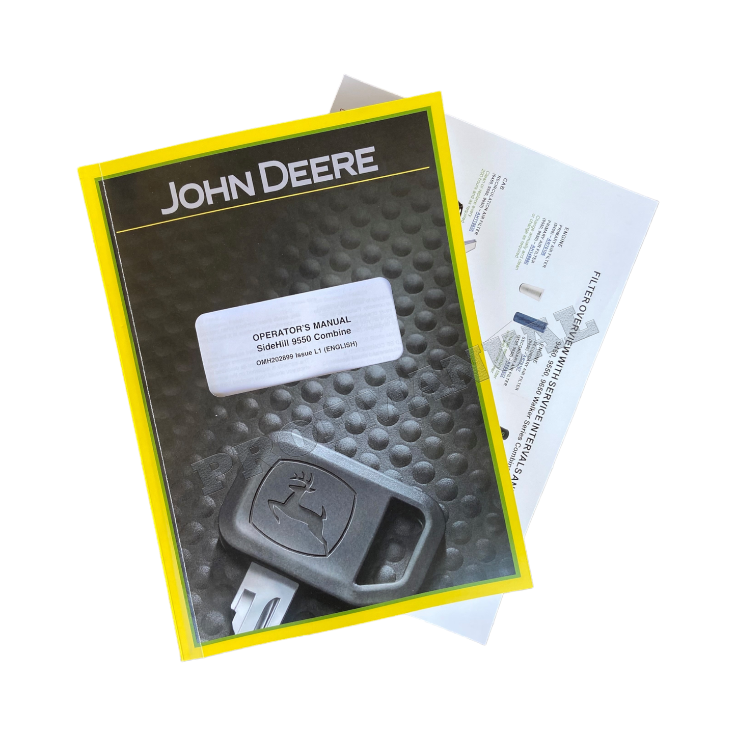 JOHN DEERE 9550 COMBINE OPERATORS MANUAL + !BONUS!