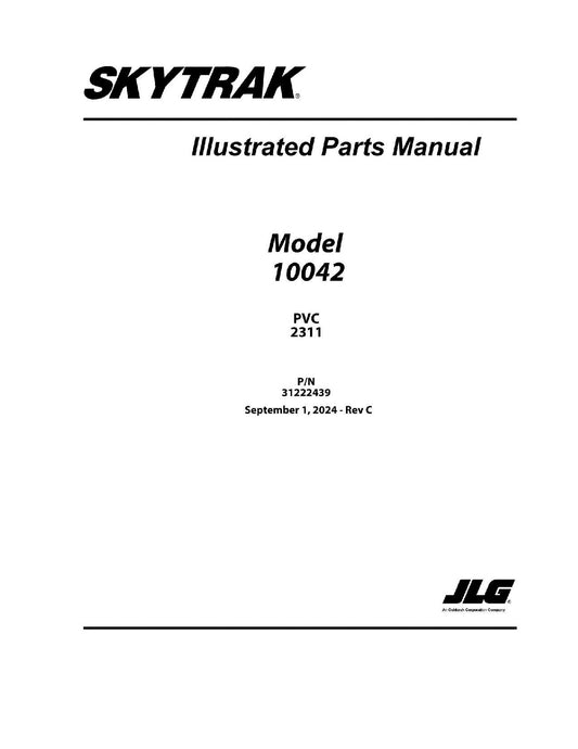 SKYTRAK 10042  Telehandler Parts Catalog Manual