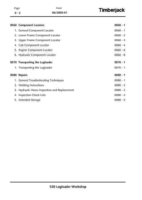 JOHN DEERE 530 KNUCKLEBOOM LOADER SERVICE REPAIR MANUAL