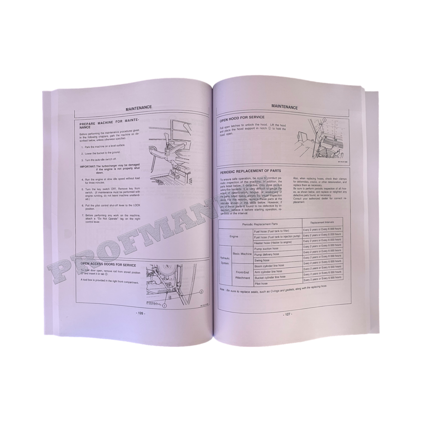 HITACHI EX550 EX550LC EX550H EX550LCH EXCAVATOR OPERATORS MANUAL